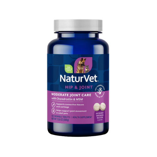 Naturvet Glucosamine DS Plus Level 2 Dog Chewable Tabs 120 ct