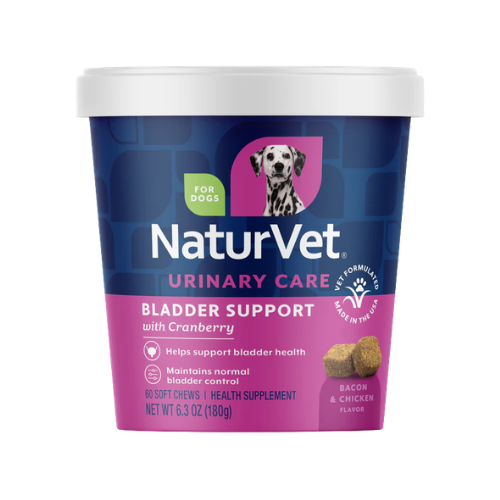 Naturvet Bladder Support Chewable Tablets for Dogs 60 ct