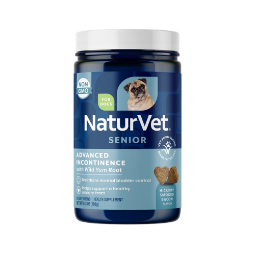 Naturvet Senior Advanced Incontinence Dog Soft Chews 60 ct