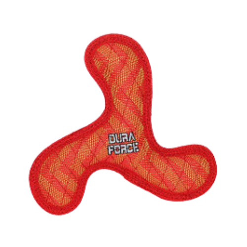 Tuffy's Duraforce Junior Flexible Material Boomerang Dog Toy 