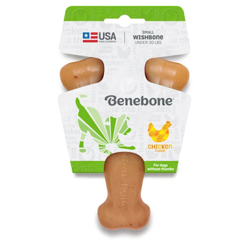 Benebone Wishbone Chicken Flavor Dog Chew Toy
