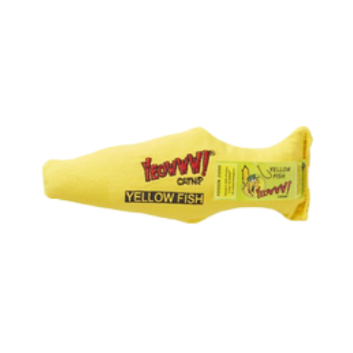 Yeowww Fish Catnip Pillow Cat Toy