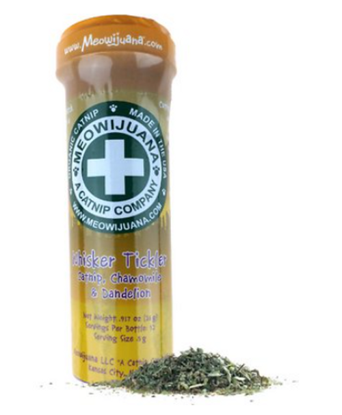 Meowijuana Whisker Tickler Chamomile/Dandelion/Catnip Blend 26 gm