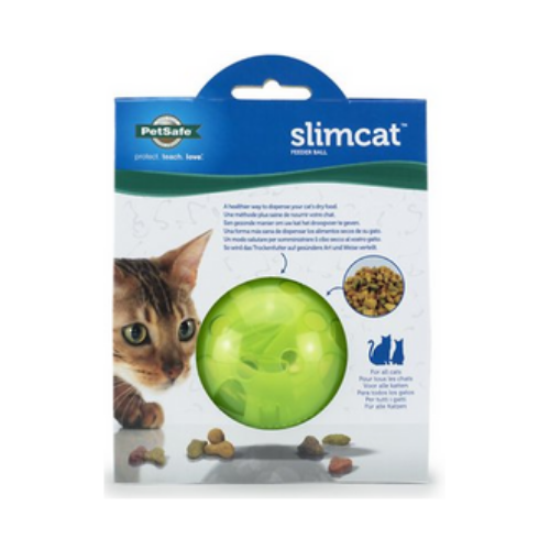 PetSafe Slimcat Feeder Ball, Blue 