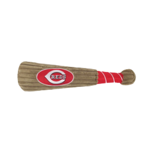 Pets First Cincinnati Reds Baseball Bat Dog Toy 