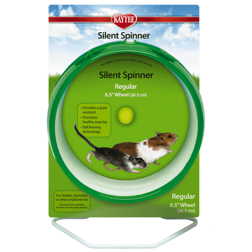 Kaytee Medium Silent Spinner Exercise Wheel For Small Animals 6.5 in