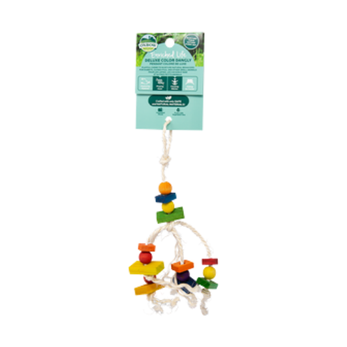Oxbow Enriched Life Deluxe Color Dangly Small Animal Toy L