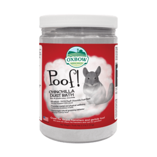 Oxbow Poof! Chinchilla Bath Dust 2.5 lb
