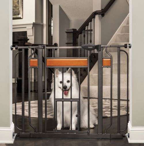 Carlson Pet Products Design Paw Extra Wide Pet Gate 