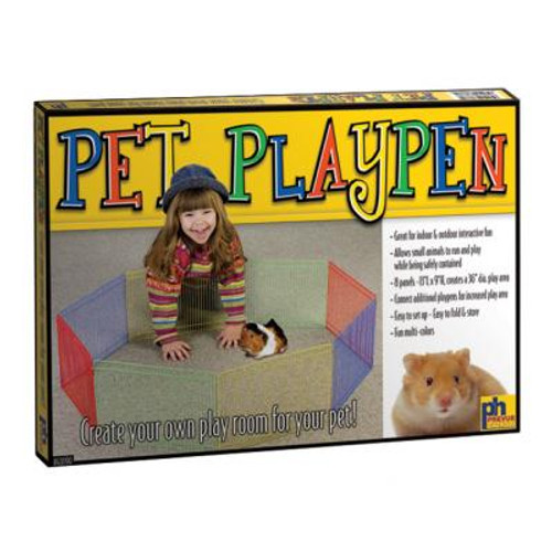 Prevue  8-Panel Play Pen For Small Animals, 13"X 36"X 9" 