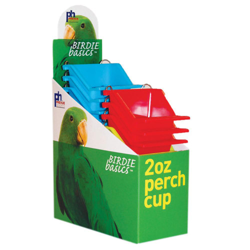 Prevue Birdie Basics Perch Cup For Birds 2 oz