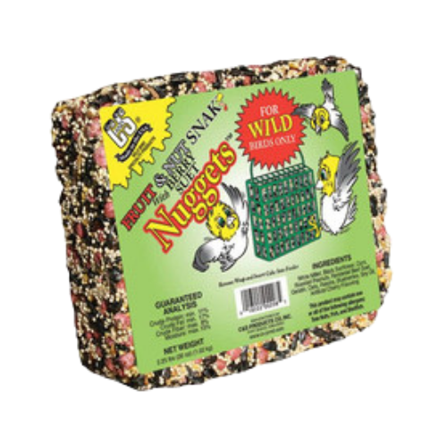 C & S Fruit Nut Seed Snak Suet Nuggets 2.25 lb