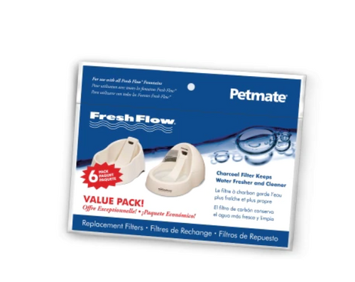 Petmate Fresh Flow Purifying Water Fountain Replacement Filters