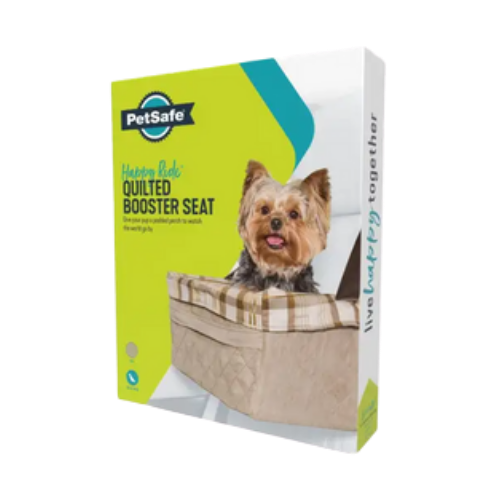 PetSafe Happy Ride Quilted Booster Seat for Dogs up to 18lbs 