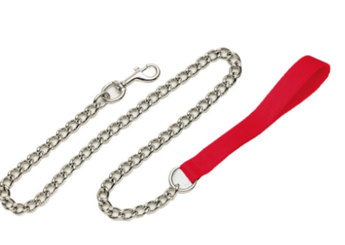 Coastal Pet Products Heavy Titan Chain Lead With Handle, 3.0mm 4 ft