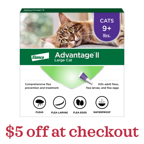 Advantage II Topical Flea Treatment for Large Cats