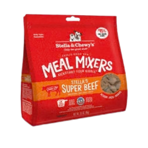 Stella & Chewy's Raw Super Beef Meal Mixers Freeze-Dried Dog Food Topper