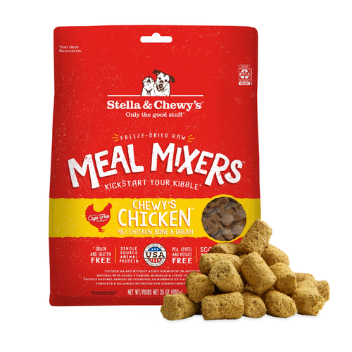 Stella & Chewy's Raw Chicken Meal Mixers Freeze-Dried Dog Food Topper