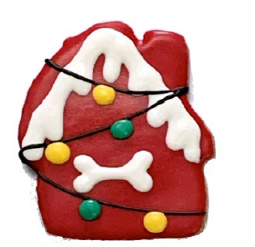 Pawsitively Gourmet Holiday Dog House Cookie 