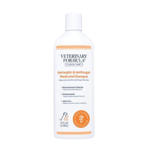 Synergy Veterinary Formula Clinical Care Antiseptic & Antifungal Shampoo 16 oz