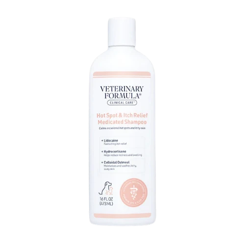 Synergy Veterinary Formula Clinical Care Hot Spot & Itch Relief Shampoo 16 oz