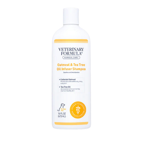 Synergy Veterinary Formula Clinical Care Oatmeal & Tea Tree Oil Shampoo 16 oz