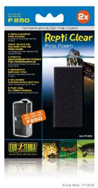 Exo Terra Repti Clear Replacement Fine Filter Foam