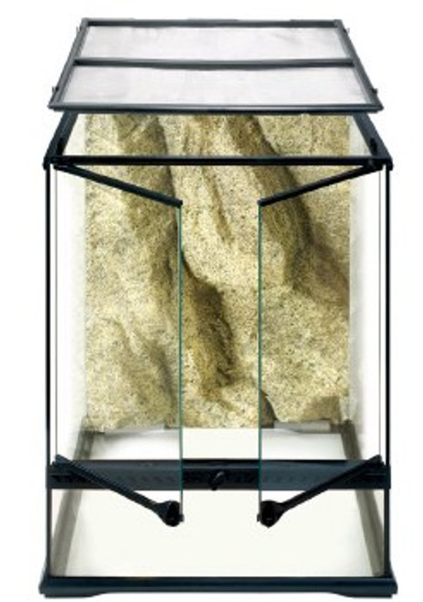 Exo Terra Glass Terrarium Reptile Habitat, 18"x18"x24" 