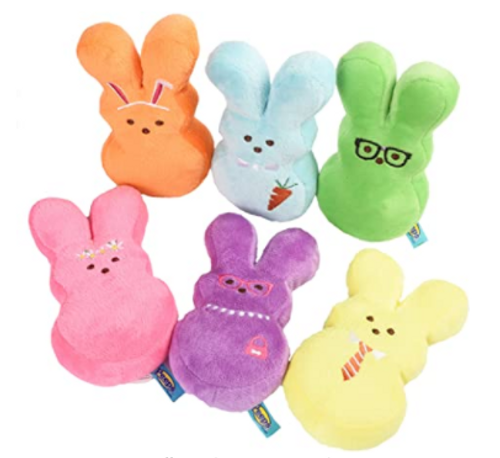 Fetch Easter Peeps Dog Toy, Assorted 