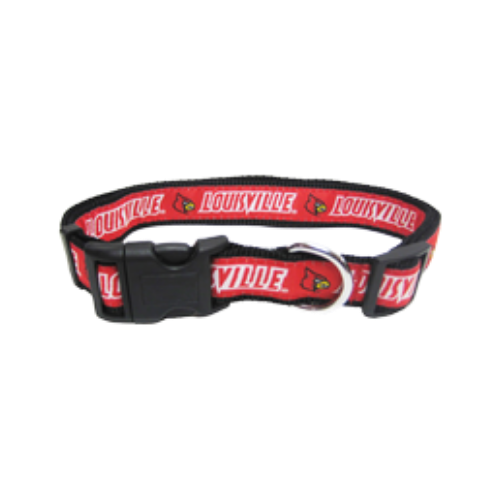Pets First University of Louisville Adjustable Dog Collar