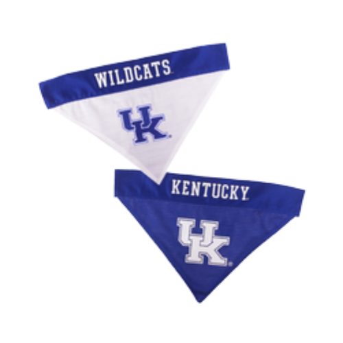 Pets First University of Kentucky Reversible Dog Bandana