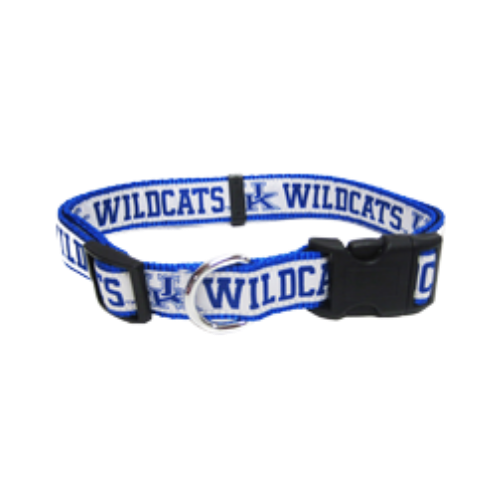 Pets First University of Kentucky Adjustable Dog Collar