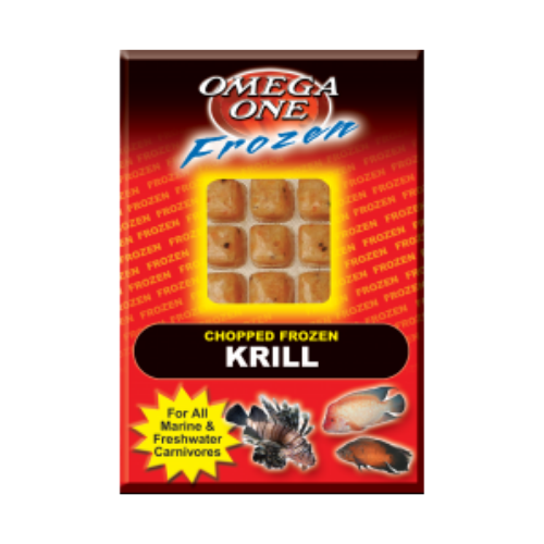 Omega One Frozen Chopped Krill Cube Pack 3.5 oz