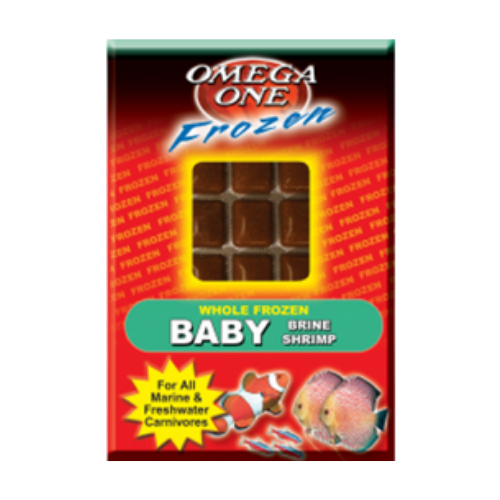 Omega One Frozen Baby Brine Shrimp Cube Pack 3.5 oz