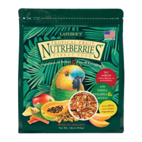 Lafeber's Tropical Fruit Nutri-Berries for Parrots 3 lb