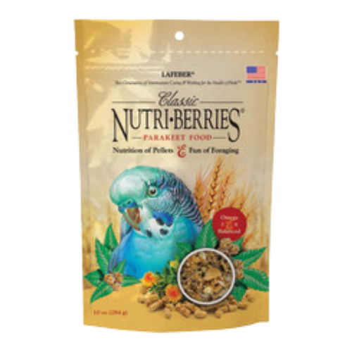 Lafeber's Classic Nutri-Berries for Parakeets 10 oz