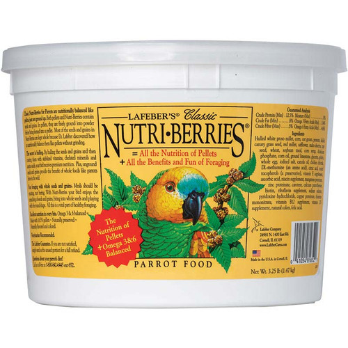Lafeber's Classic Nutri-Berries for Parrots 3.25 lb