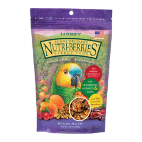Lafeber's Sunny Orchard Nutri-Berries for Parrots 10 oz