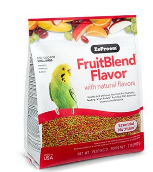 Zupreem FruitBlend Flavor for Small Birds 2 lb