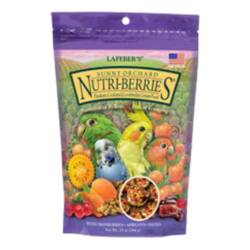 Lafeber's Sunny Orchard Nutri-Berries for Cockatiels 10 oz