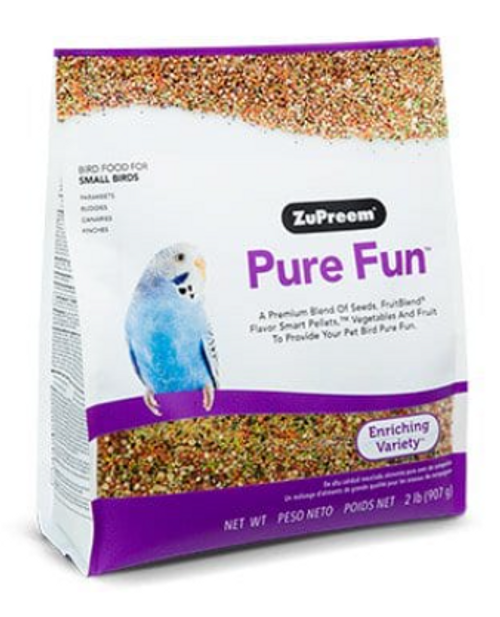 Zupreem Pure Fun for Small Birds 2 lb