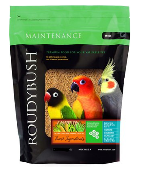 Roudybush Maintenance Mini Bird Diet 22 oz