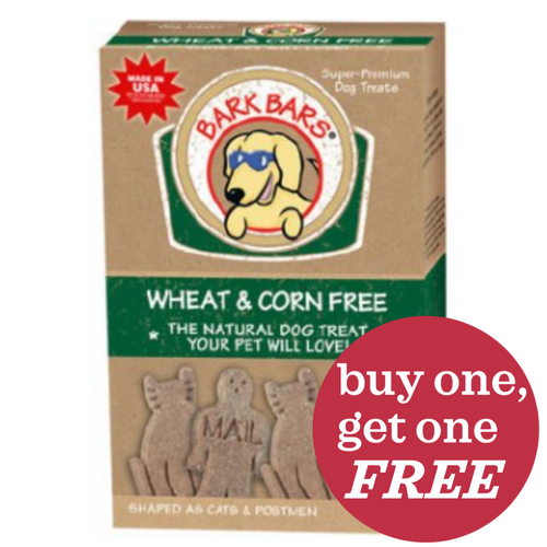 Petknowledgy Bark Bars Wheat & Corn Free Dog Treats 12 oz