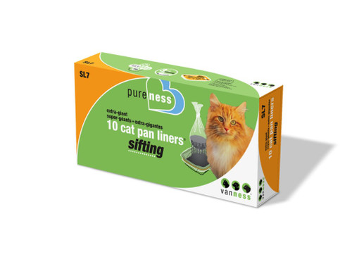 Van Ness Sifting Cat Litter Box Liners 10 ct