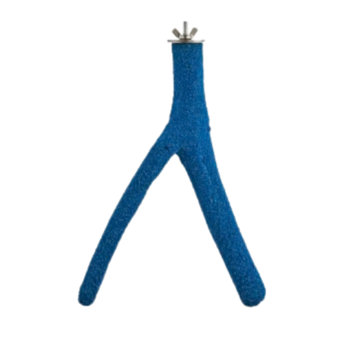 A&E Forked Sand Covered Perch 8 in