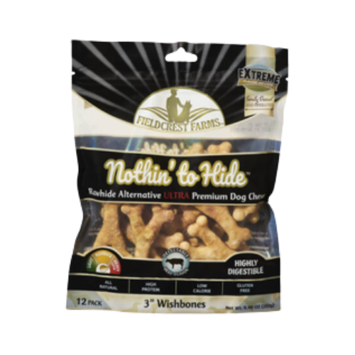 Spot Fieldcrest Farms Nothin' to Hide Ultra Wishbone for Dogs 12 pk 3 in