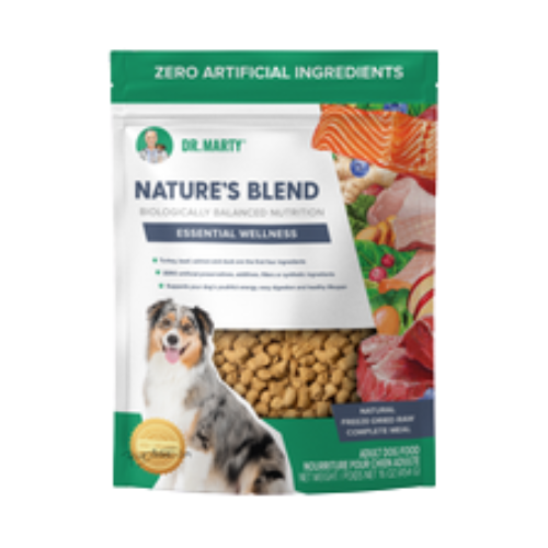 Dr. Marty Nature's Blend Essential Wellness Freeze-Dried Raw Dog Food 16 oz