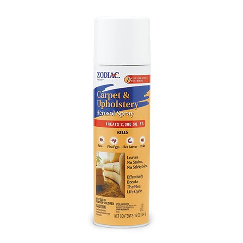 Zodiac Carpet & Upholstery Flea & Tick Aerosol Spray 16 oz