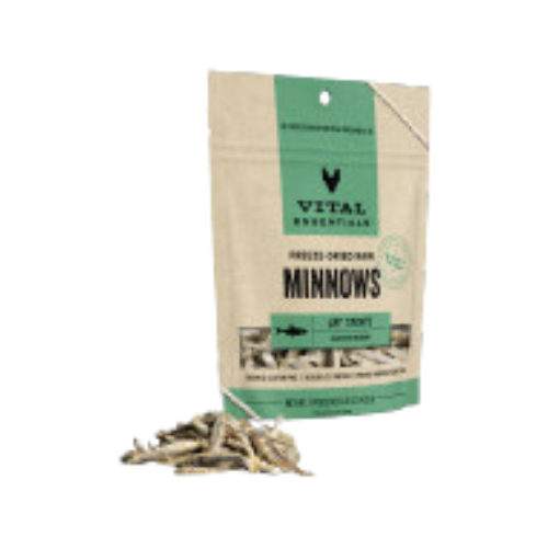 Vital Essentials VitalCat Minnows Freeze-Dried Cat Treats .5 oz