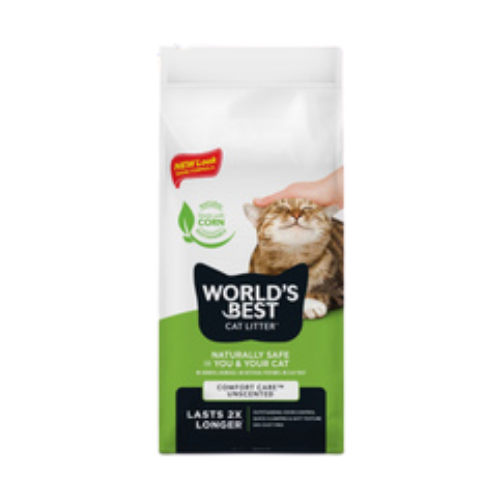 World's Best Unscented Clumping Corn Cat Litter